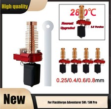 0.25/0.4/0.6/0.8mm Hotend Nozzle For Flashforge Adventurer 5M/5M Pro Printer SDE picture