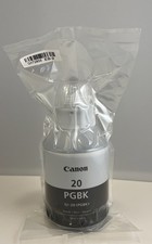 Canon - MegaTank GI-20 Pigment Black Ink Bottle - NEW Sealed -  picture