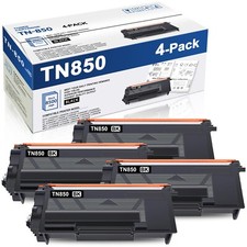 4 PACK TN850 Toner Cartridge Replacement for Brother TN 850 MFC-L5900DW Printer picture
