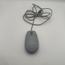 Vintage SONY Vaio PCVA-MSPB - Ball Computer Mouse PS/2 Port Untested picture