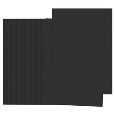 Black Color Copy Paper, 100 Sheets 11.7x8.3