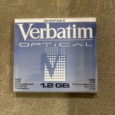 Verbatim 5.25 inch rewritable 1.2 GB Optical Disk (A281, A282). picture