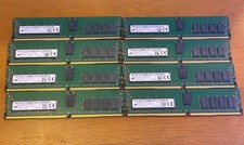 (Lot of 8) Micron 16GB DDR4 PC4-2400T ECC Server Memory MTA18ASF2G72PDZ-2G3B1 picture