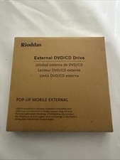 Rioddas External DVD/CD Drive Model BT638 USB3.0 Pop-up Mobile External picture