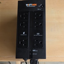 WattBox WB-OVRC-UPS-350-6 Desktop UPS 350VA 210W 120V 6 Outlets Black picture