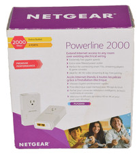 NETGEAR PLP2000  Powerline 2000 Adapter 2000Mbps - Pack of 2 picture