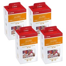 4X Canon KP-108IN Color Ink Paper Set 4x6 for Canon Selphy CP1300 CP1200 CP910 picture