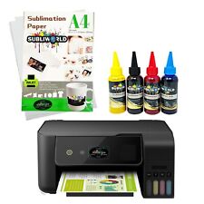 Eco Printer, With Sublimation Ink, Sublimation Paper Bundle picture