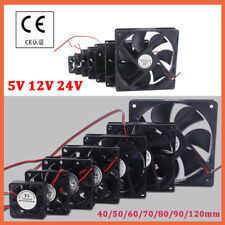 DC Fans 5V 12V 24V PC Computer Cooling Fan Brushless 40 50 60 70 80 90 120mm lot picture