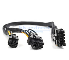 10pin to 6+8pin GPU Power Adapter Cable for HP DL380 G8 Gen8 Gen9 DL385 DL388 G9 picture