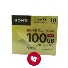SONY BD-RE XL 100GB 10 Pack Blu-ray Disc Recordable Unopened Japan 4548736007758 picture