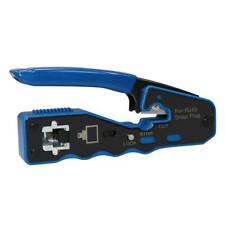 Professional Pass Through RJ45 Crimping Tool - Ethernet Cable End Cutter picture