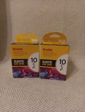 Kodak 10C Color Ink Cartridge Lot of 2 Genuine OEM New Sealed Multicolor picture