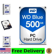 WD Blue 500GB Desktop Hard Disk Drive - 7200 RPM Class SATA 6Gb/s 32MB Cache ... picture