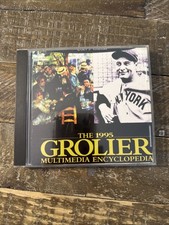 The 1995 Grolier Multimedia Encyclopedia Software PC Cd Rom picture