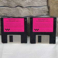 Vintage 90's Hyper Studio 3.1 Software Apple Macintosh 3.5