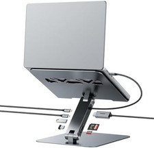 BENFEI Laptop Stand with USB C 7in1 Docking Station,HDMI 4K@60Hz,1*SD 1*Micro... picture