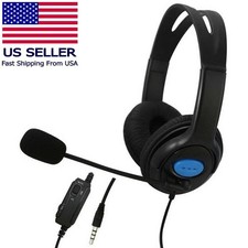 Wired Gaming Headset Stereo Bass Surround Sound Headphones Mic PS4 Xbox One PC picture
