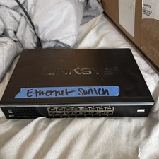 Used Linksys EtherFast 4116 EF4116 16-Port 10/100Mbps Ethernet Switch picture