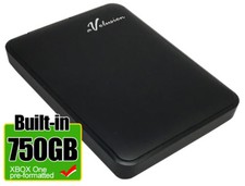 Avolusion 750GB USB 3.0  (XBOX One Pre-Formatted) External XBOX One Hard Drive picture
