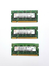 3 x 512MB Hynix Laptop RAM Memory MHz DDR2 SODIMM PC2-4200 PC2-5300 666 533MHz picture