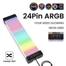 Customizable RGB Cable Kit | Sync with Motherboard | Black picture