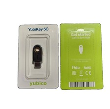 Yubico YubiKey 5C (USB-C) FIDO2 / U2F Security Key | Brand New Sealed picture