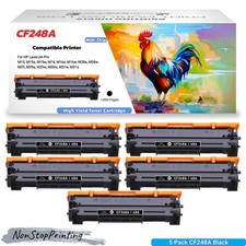 5PK CF248A 48A High Yield Toner Cartridge for HP M15 M16 M28 M29 M30 M31 Black picture