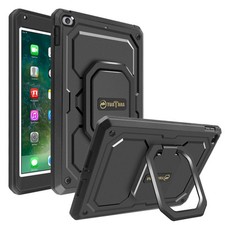 For iPad 9.7 Inch 2018 / 2017 Case Rotating Grip Stand Shockproof Carry Cover picture