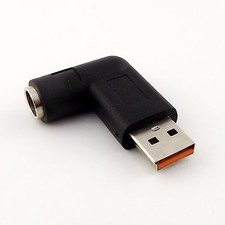 DC 7.9 x 5.5mm Female to USB Charger Power Adapter Angled for Lenovo Yoga3 PRO 3 picture
