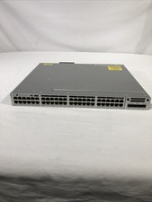 Cisco Catalyst 3850 WS-C3850-48F-L 48-Port UPoE Gigabit Switch NM-4-1G picture