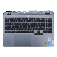 New For Lenovo LOQ 15IRX9 15AHP9 Palmrest US Keyboard White Backlit 5CB1P43414 picture