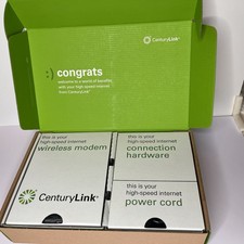 CenturyLink Modem and Wireless-N Router Self-Install Kit In Box picture