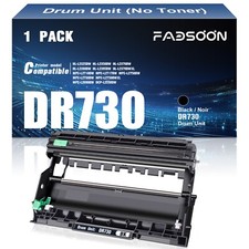 DR730 Compatible Imaging Drum 1PK BK Fits DCP-L2550DW MFC-L2730DW HL-L2395DW picture
