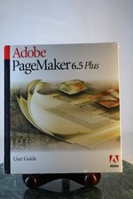 Adobe PageMaker 6.5 Plus User Guide FACTORY SEALED NOS Win/Mac Hybrid Manual picture
