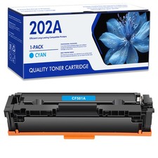 1PK CF501A Cyan Toner for HP 202A LaserJet Pro MFP M281fdw M281fdn M281cdw M280 picture