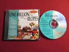 ONE MILLION OF THE WORLD'S BEST RECIPES EASY CHEF WINDOWS CD COOKBOOK EXCELLENT picture