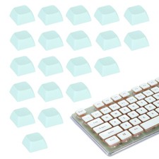 20Pcs XDA Profile Keycap Set PBT Mechanical Numeric Keypads, Cyan picture