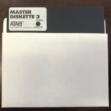 Atari Home Computer Master Diskette 3 / 5.25 Floppy Diskette picture
