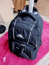 Wheeled LAPTOP BACKPACK HIGH SIERRA  with HANDLE Travel Luggage Roller 17