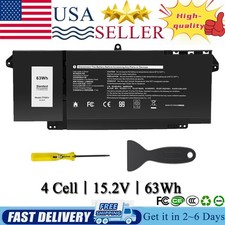 LOT 7FMXV Battery For Latitude 5320 7320 7420 7520 9JM71 0TN2GY TN2GY 63Wh 15.2V picture