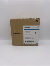 Genuine Canon PFI-306C (6659B001AA) Cyan Ink Tank EXP 2017 picture