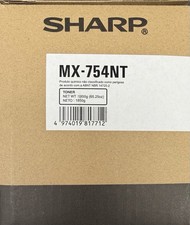 Sharp MX-754NT Black Toner Cartridge OEM Genuine, Sealed picture