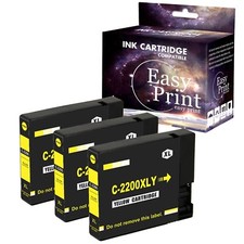 3PK PGI2200 XL Ink Cartridge Yellow for Canon Maxify MB5020 MB5120 MB5320 picture
