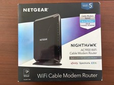 Netgear AC1900 WiFi Cable Modem Router C7000-100NAS C7000v2 New Open Box picture