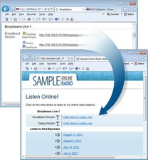 BroadWave Streaming Audio Server Professional,  Stream audio , NCH Unrestricted  picture
