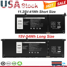 G91J0/V6W33 Battery For Inspiron 3510 5310 14 Plus 7420 7415 2-in-1 Vostro 5620 picture