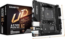GIGABYTE A520I AC AM4 Q-Flash Plus,RGB Fusion 2.0, WiFi Mini ITX AM4 Motherboard picture
