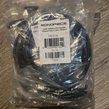 Monoprice Cat5e 24AWG UTP Ethernet Network Patch Cable, 3ft Black (10 pack) picture