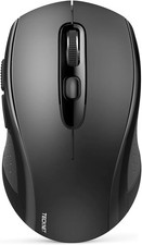 Bluetooth Mouse (BT 5.0/3.0+2.4Ghz), 6-Level 4000 DPI Wireless Mice for Laptop, picture